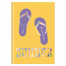 Записная книжка А5 80л. BG 'Summer', матовая ламинация, тиснение голографической фольгой, блок в точку