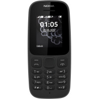 Мобильный телефон Nokia 105 DS TA-1174 Black (16KIGB01A01)
