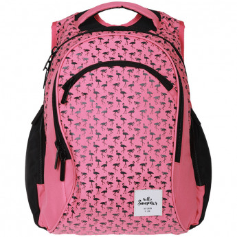 Рюкзак Style "Flamingo" 39*33*23см, 2 отделения, 3 кармана, эргономичная спинка