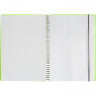 Тетрадь Attache Неон А4 96л, кл.спираль, обл. тонкий пластик, цв.зеленый