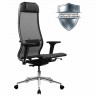 Кресло МЕТТА "ErgoLife" 10 B1-104D, хром, синхромеханизм, 2D-подлокотники, прочная сетка, черное Кресло МЕТТА "ErgoLife" 10 B1-104D, хром, синхромеханизм, 2D-подлокотники, прочная сетка, черное