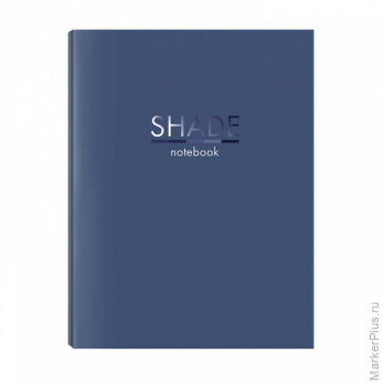 Тетрадь на кольцах БОЛЬШАЯ А4 (210х305 мм), 100 листов, твердый картон, клетка, BRAUBERG, Shade, 404102