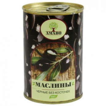 Консервация Маслины Amado без косточек 300 г ж/б