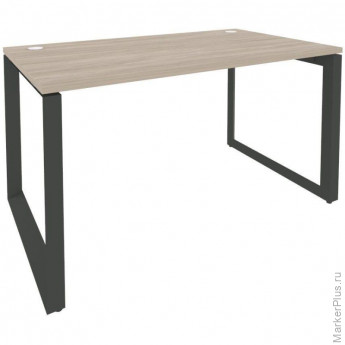 Стол ONIX-О О на металлокаркасе O.MO-SP-3.8 аттик дуб/антрацит Ш1380