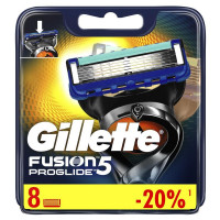 Сменные кассеты для бритья GILLETTE FUSION ProGlide 8шт