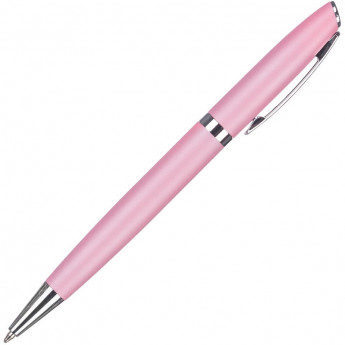 Ручка шариковая Attache Selection Mirage,син.ст.автомат, розовый корпус