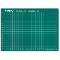 Коврик для резки KW-Trio A4, 30*22см, толщина 3мм, разметочная сетка