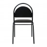 УЦЕНКА-Стул Helmi HL-F02 "Стандарт", каркас черный, обивка ткань черная