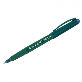 Ручка-роллер Centropen "4615" синяя, 0,5мм, трехгран., одноразовая, 10 шт/в уп