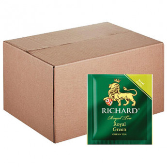 Чай RICHARD 'Royal Green' зеленый, 200 пакетиков в конвертах по 2 г, 100183