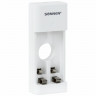 Зарядное устройство с аккумуляторами 4 шт. (2+2) AA+AAA (HR6+HR03), 2700 mAh + 1000 mAh, SONNEN BC2, 455005 Зарядное устройство с аккумуляторами 4 шт. (2+2) AA+AAA (HR6+HR03), 2700 mAh + 1000 mAh, SONNEN BC2, 455005