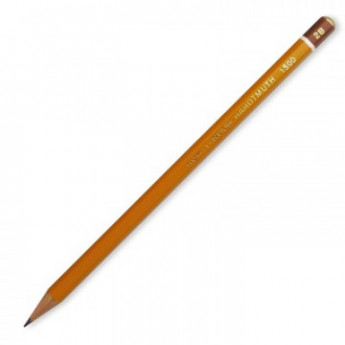 Карандаш чернографитный KOH-I-NOOR 1500/2B б/ласт, Чехия