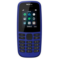 Мобильный телефон Nokia 105 SS TA-1203 BLUE 1.77/4MB/4MB 16KIGL01A13
