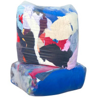 Ветошь обтирочная Vega 'Эконом', ассорти, хлопок, смесовая ткань,100-180 г/м2,10 кг