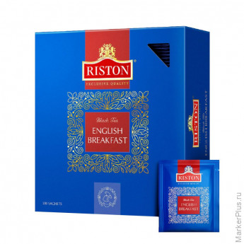 Чай Riston English Breakfast черный, 2гх100пак