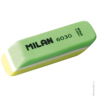 Ластик MILAN 6030, трехслойный, 56*15*12мм 10 шт/в уп