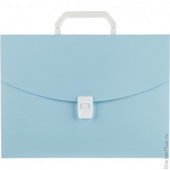 Папка-портфель 1 отделение А4 Attache Акварель голубой