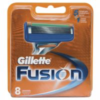 Сменные кассеты для бритья 8 шт., GILLETTE (Жиллет) "Fusion", для мужчин