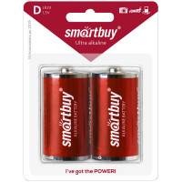 Батарейка SmartBuy LR20 BC2 2 шт/в уп