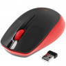 Мышь компьютерная Logitech M190, опт,беспров, USB, крас/чер
