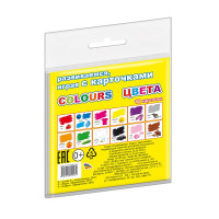 Карточки развивающие для школьников Colours цвета,12карточек,9785912829161