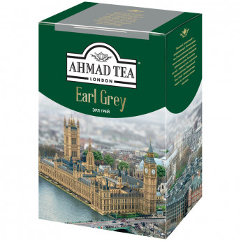 Чай Ahmad Tea 'Earl Grey', черный, листовой, с бергамотом, 200г