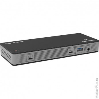 Док-станция WAVLINK (WL-UTD21H) 4xUSB3.0/1xUSB-C/2xDP 4K/2xDP to HDMI 4K