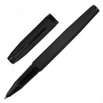 Ручка-роллер PARKER 'IM Achromatic Black BT', корпус черный матовый, нержавеющая сталь, черная, 2127743