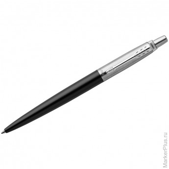 Ручка шариковая Parker 'Jotter Bond Street Black CT' синяя, 1,0мм, кнопочн., подар. уп.
