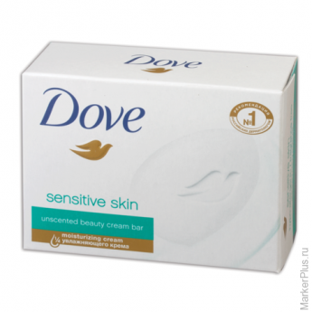 Мыло-крем туалетное DOVE 135г, "Гипоаллергенное для чувствительной кожи", ш/к 84231