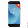 Смартфон SAMSUNG Galaxy J7, 2 SIM, 5,5", 4G (LTE), 13/13 Мп, 16 ГБ, microSD, черный, металл и стекло