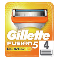 Кассеты для бритья сменные Gillette 'Fusion. Power', 4шт., комплект 4 шт