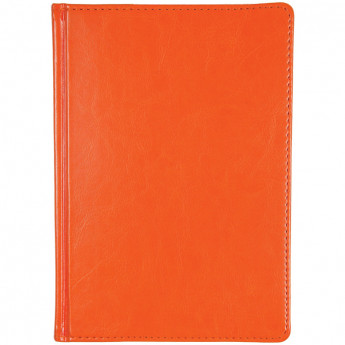 Ежедневник датированный 2017г., А5+, 176л., кожзам "Sidney Nebraska", оранжевый