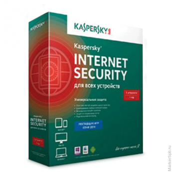 Антивирус KASPERSKY "Internet Security", лицензия на 5 устройств, 1год, бокс, KL1941RBEFS
