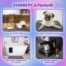 Коврик EVA / ЭВА универсальный 35х45 см ячеистый (СОТЫ) применим для сушки посуды, кухни, ванной, животных, цвет СЕРЫЙ, LAIMA, 608712