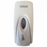 Дозатор для жидкого мыла LAIMA PROFESSIONAL ORIGINAL, НАЛИВНОЙ, 1 л, белый, ABS-пластик, 605782