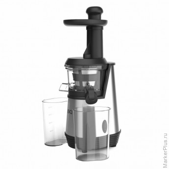 Соковыжималка BQ (БИ-КЬЮ) J2003, 200Вт, стакан 0,6л, емкость жмыха 0,6л, металл, серы, 86197688