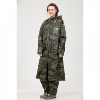 Спец.костюм Плащ ПВХ Hunter зл.КМФ 48-50/170-176 4603720761716