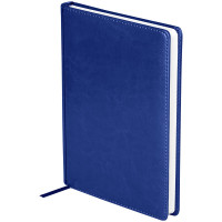 Ежедневник недатированный, A5, 136л., кожзам, OfficeSpace 'Nebraska', синий
