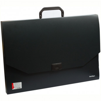 Папка-портфель 1 отделение Berlingo 'Standard' А3, 900мкм, черная