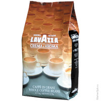 Кофе в зернах Lavazza "Crema e Aroma", вакуумный пакет, 1кг