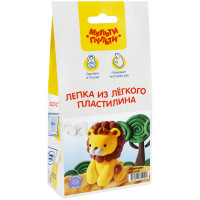 Набор для лепки из легкого пластилина Мульти-Пульти "Львенок"
