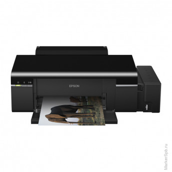 Принтер струйный Epson L800 (A4, 37/38ppm, 6цв., 5760*1440dpi, печать на CD/DVD, USB)