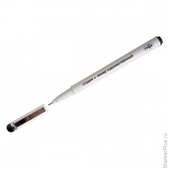 Линер Гамма "Студия" черный, 0,5мм, пластик. уп., европодвес