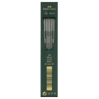 Грифели для цанговых карандашей Faber-Castell "TK 9071", 10шт., 2,0мм, 4H