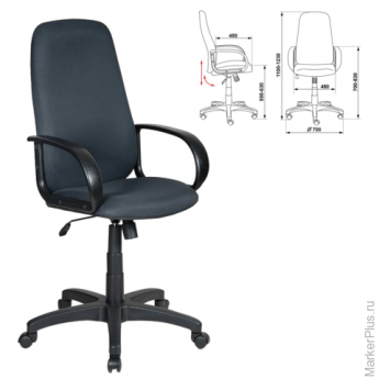 Кресло офисное CH-808AXSN, серое, CH-808AXSN/TW-1
