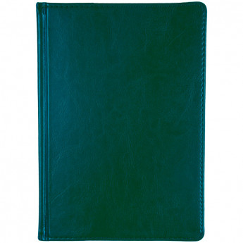 Ежедневник датированный 2017г., А5+, 176л., кожзам "Sidney Nebraska", зеленый