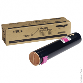 Тонер-картридж XEROX (106R01161) Phaser 7760, пурпурный, оригинальный, ресурс 25000 стр.