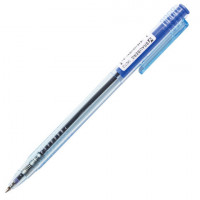Ручка шариковая масляная автомат. BRAUBERG Click Blue, тонирован., 1мм, линия 0,7мм, синяя, OBPR136