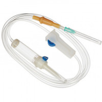 Система переливания р-ров одноразовая (пластик. игла) SFM 21G (0,8х40)